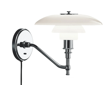 PH 3/2 - Opal glass wall lamp by Louis Poulsen - view 2